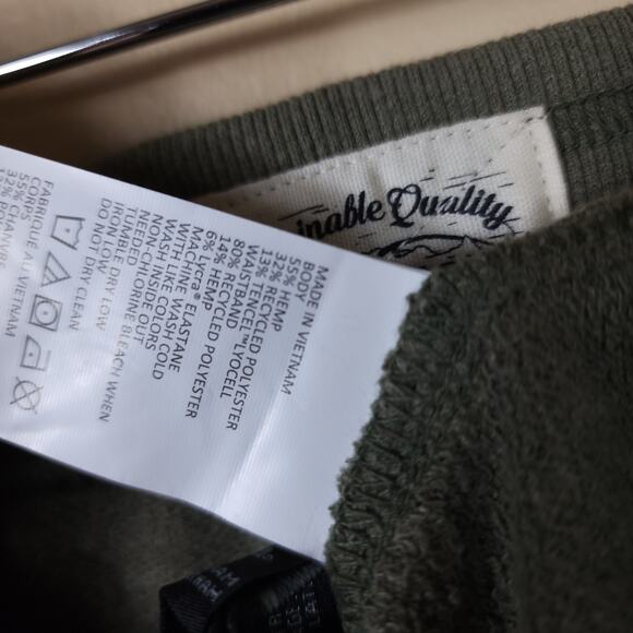 prAna Cozy Up Ankle Pant in Sage Camo Size M - Picture 9 of 10